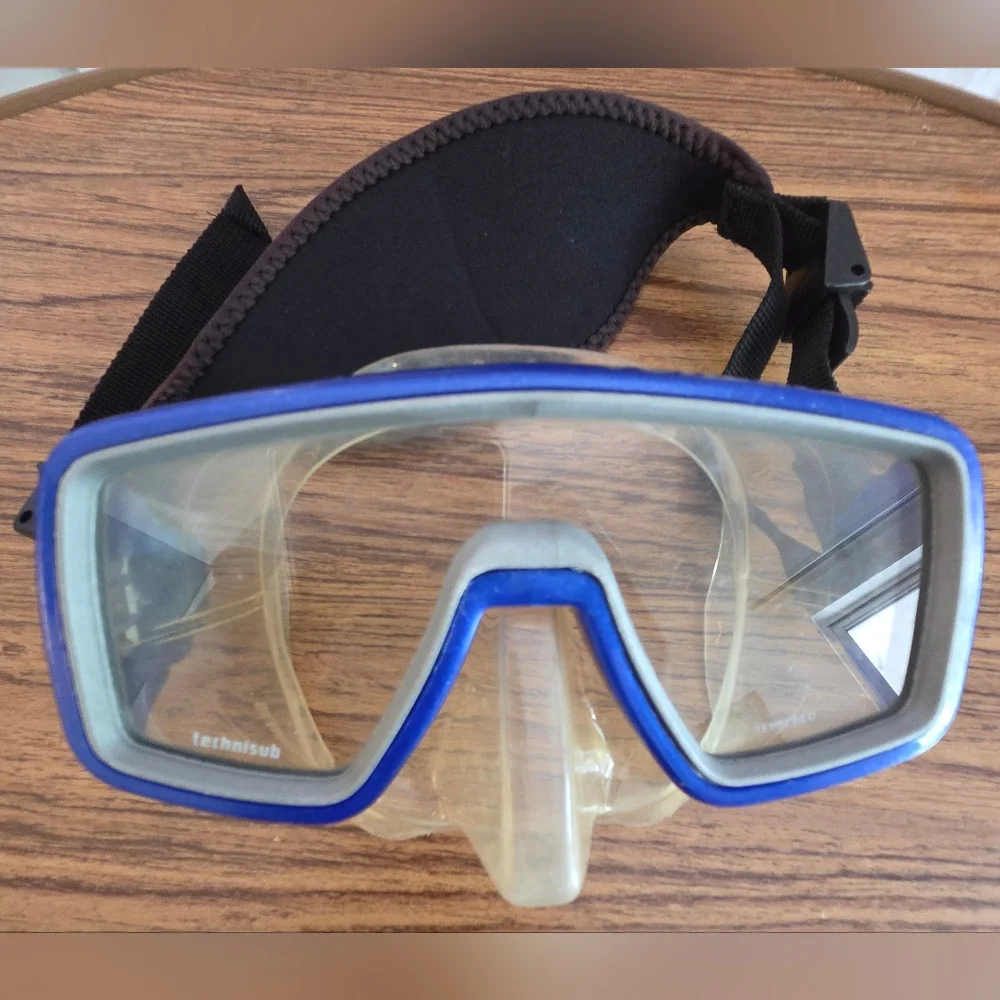 Ventura Blue Diving Mask